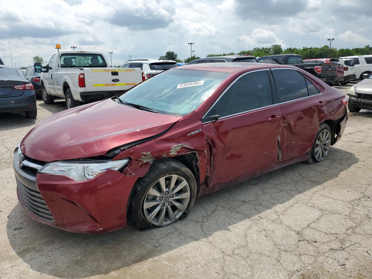 2016 TOYOTA CAMRY HYBRID