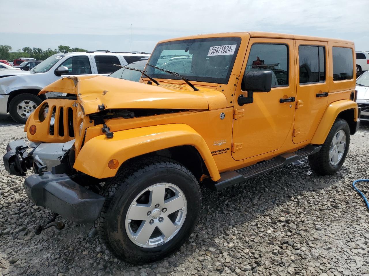 2012 JEEP WRANGLER UNLIMITED SAHARA