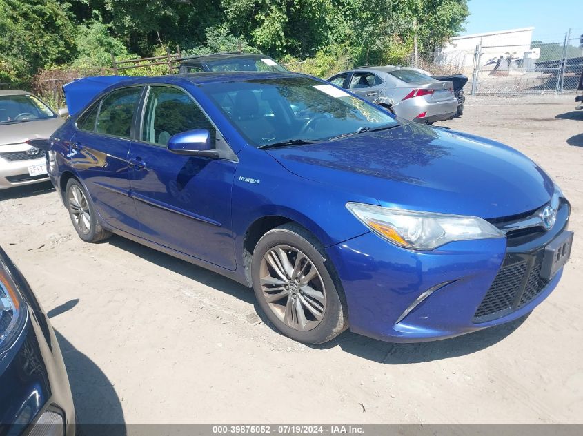 2016 TOYOTA CAMRY HYBRID SE