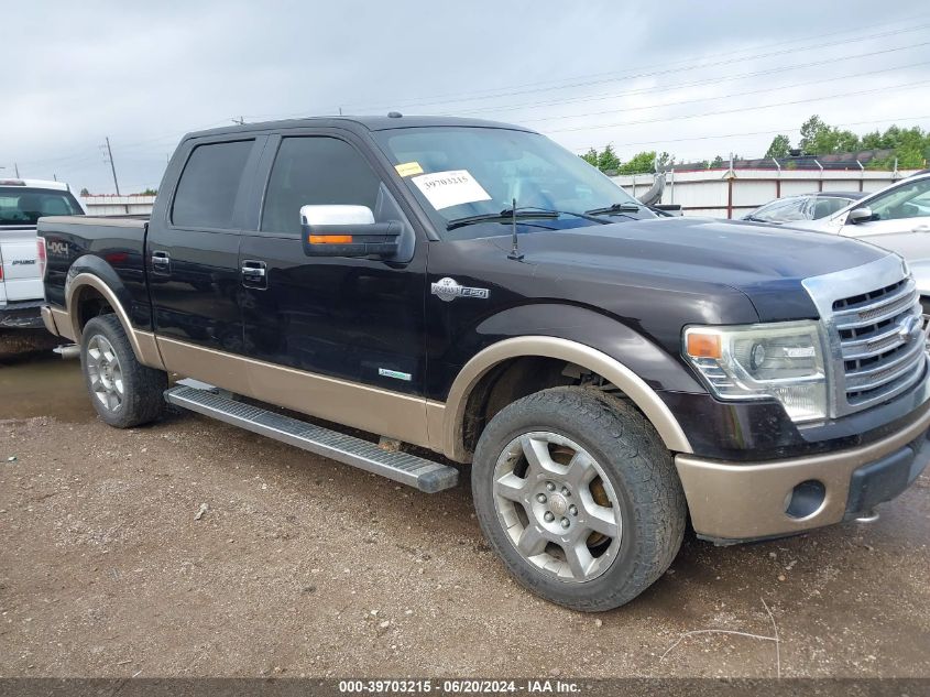 2013 FORD F-150 SUPERCREW