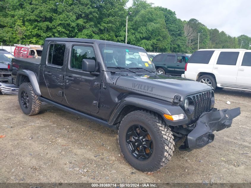 2021 JEEP GLADIATOR WILLYS 4X4