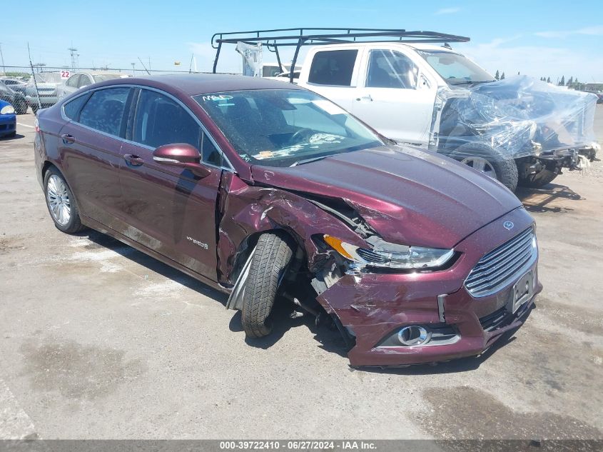 2013 FORD FUSION HYBRID SE