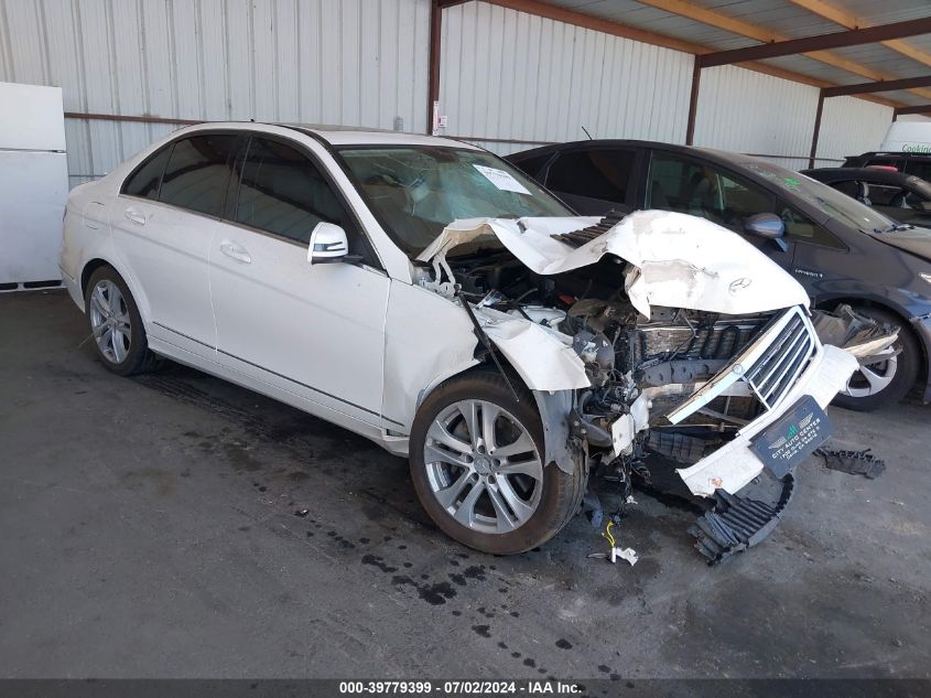 2013 MERCEDES-BENZ C 300 LUXURY 4MATIC/SPORT 4MATIC