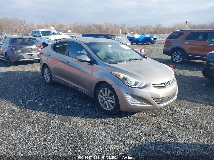 2014 HYUNDAI ELANTRA SE