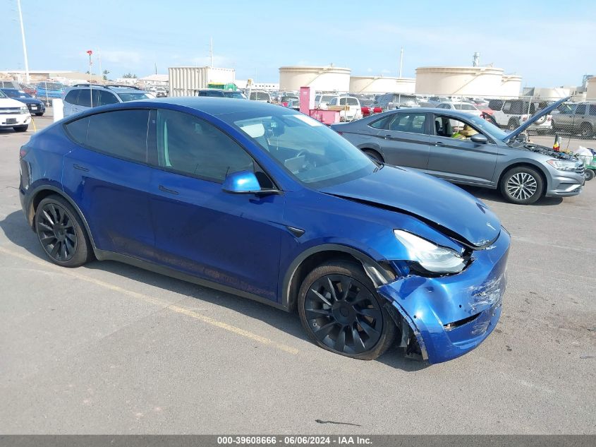 2020 TESLA MODEL Y LONG RANGE DUAL MOTOR ALL-WHEEL DRIVE