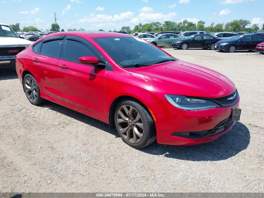 2016 CHRYSLER 200 S