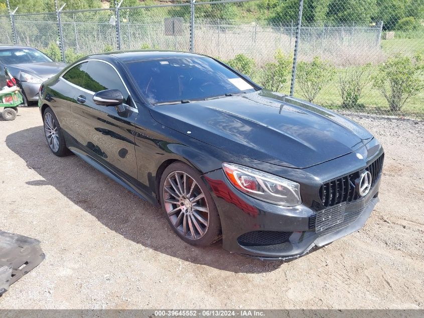 2015 MERCEDES-BENZ S 550 4MATIC