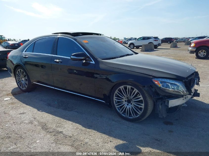 2016 MERCEDES-BENZ S 550