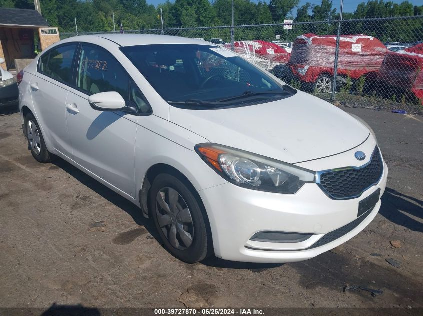 2014 KIA FORTE LX