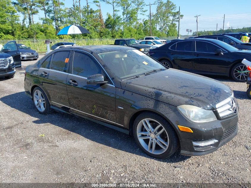 2012 MERCEDES-BENZ C 250 LUXURY/SPORT