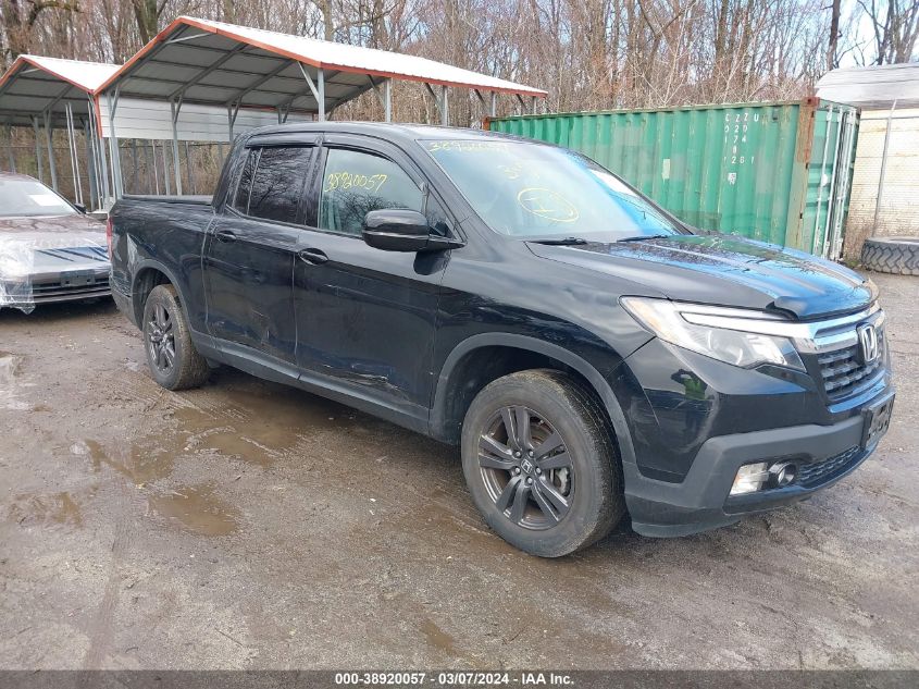 2019 HONDA RIDGELINE SPORT