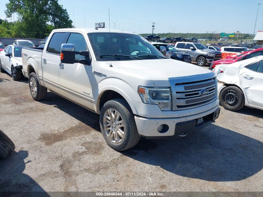 2013 FORD F150 SUPERCREW