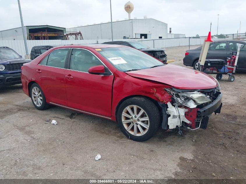 2012 TOYOTA CAMRY XLE V6