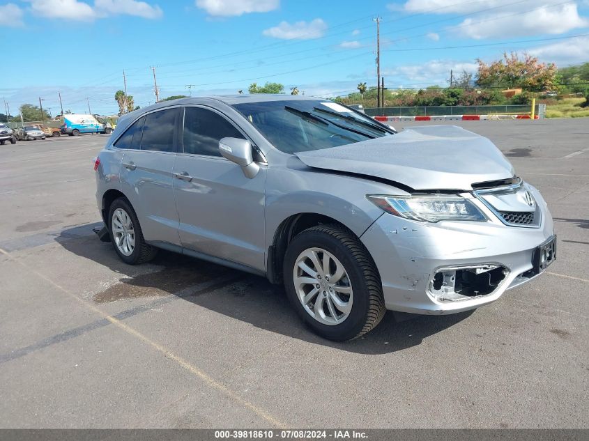 2017 ACURA RDX TECHNOLOGY   ACURAWATCH PLUS PACKAGES/W/TECHNOLOGY PACKAGE