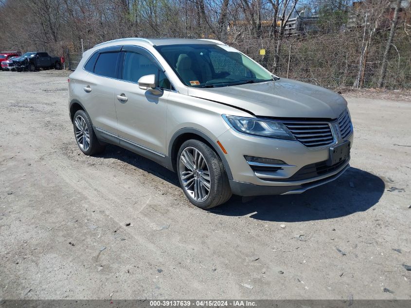 2015 LINCOLN MKC