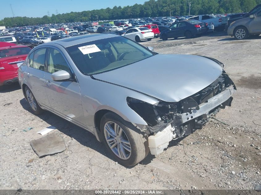 2012 INFINITI G37 JOURNEY