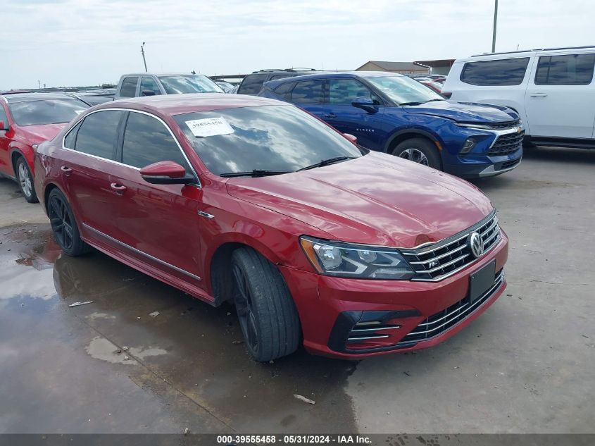 2017 VOLKSWAGEN PASSAT 1.8T R-LINE