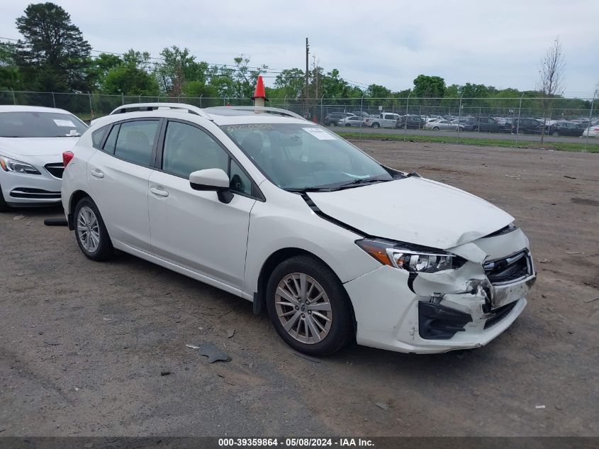 2017 SUBARU IMPREZA 2.0I PREMIUM