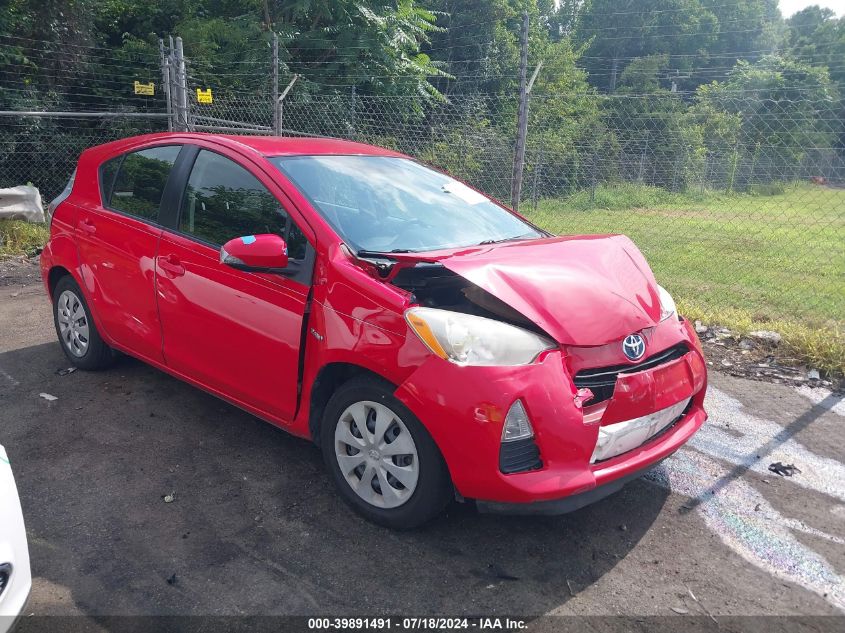 2013 TOYOTA PRIUS C TWO