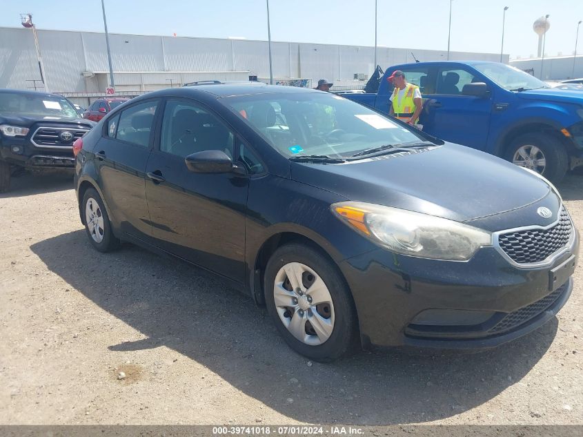 2016 KIA FORTE LX