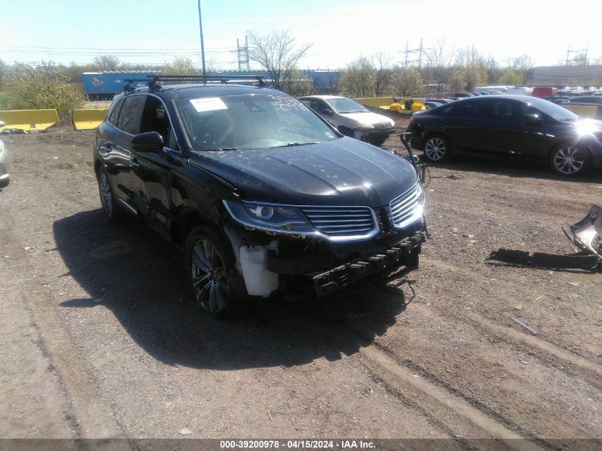 2016 LINCOLN MKX RESERVE