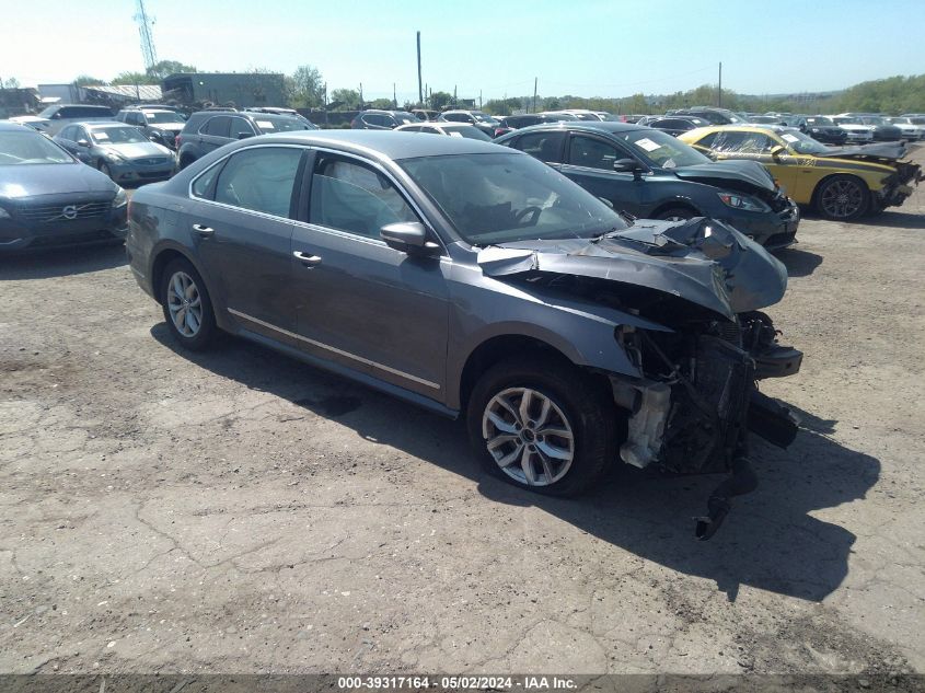 2017 VOLKSWAGEN PASSAT 1.8T S