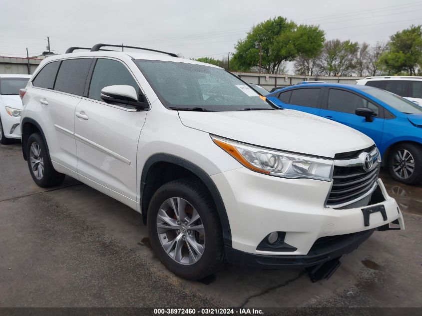 2015 TOYOTA HIGHLANDER LE PLUS V6