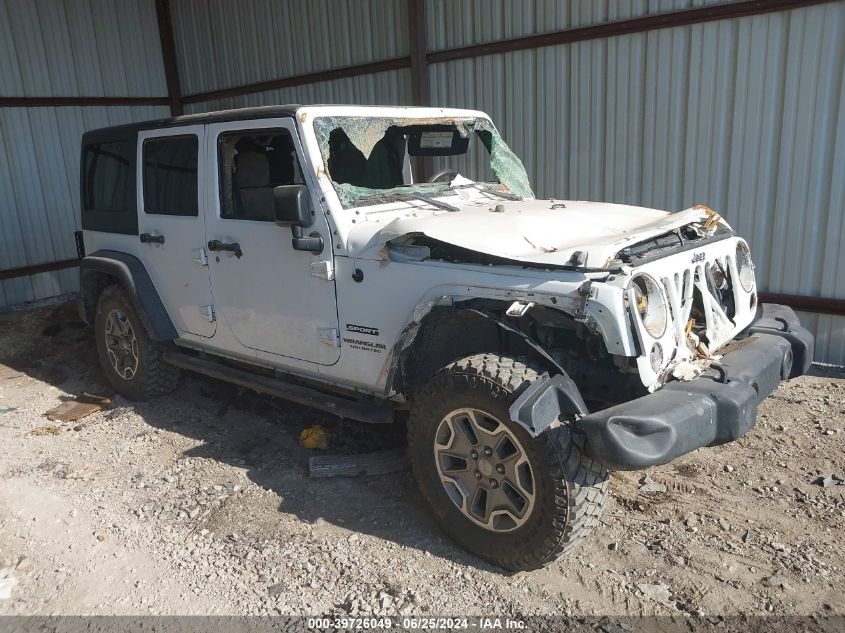 2014 JEEP WRANGLER UNLIMITED SPORT