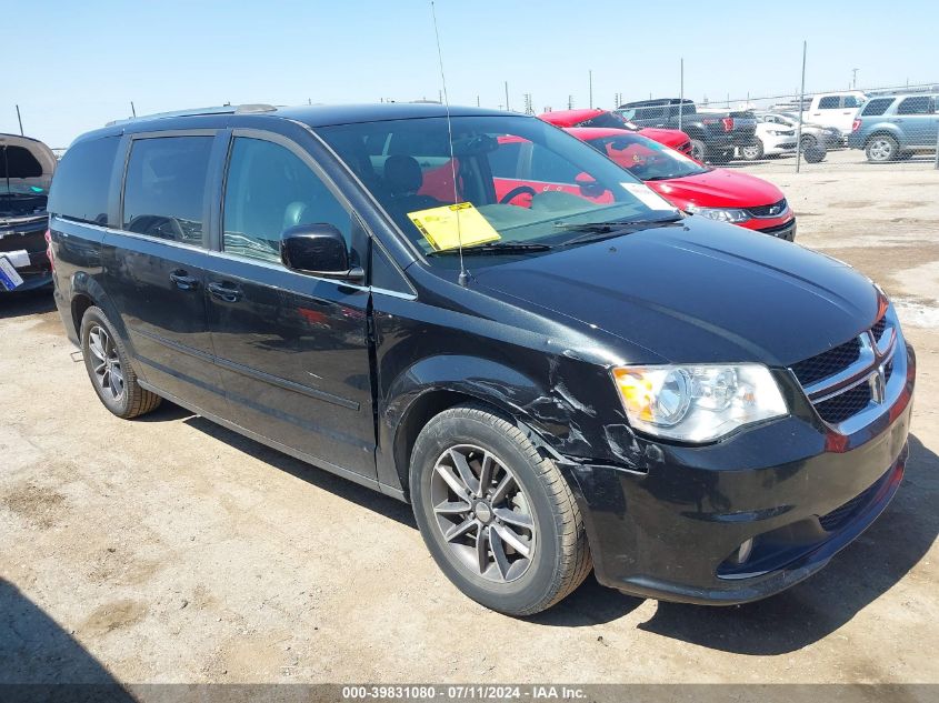 2017 DODGE GRAND CARAVAN SXT