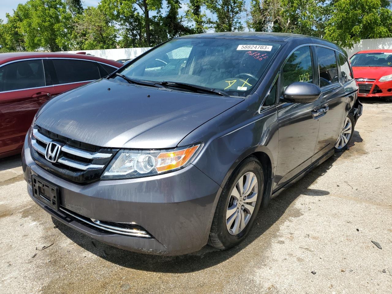 2016 HONDA ODYSSEY EXL