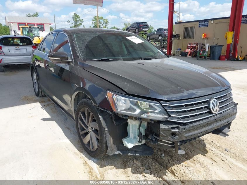 2018 VOLKSWAGEN PASSAT 2.0T SE