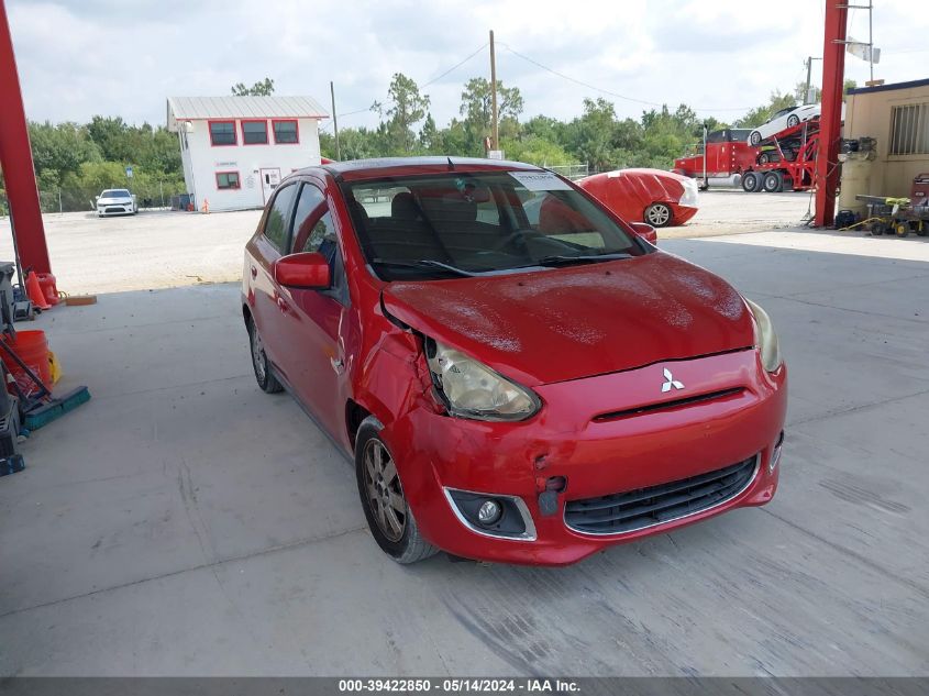 2014 MITSUBISHI MIRAGE ES