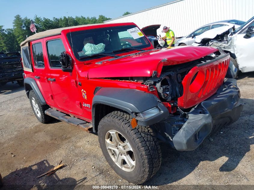 2019 JEEP WRANGLER UNLIMITED SPORT