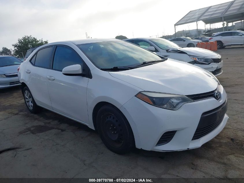 2015 TOYOTA COROLLA LE