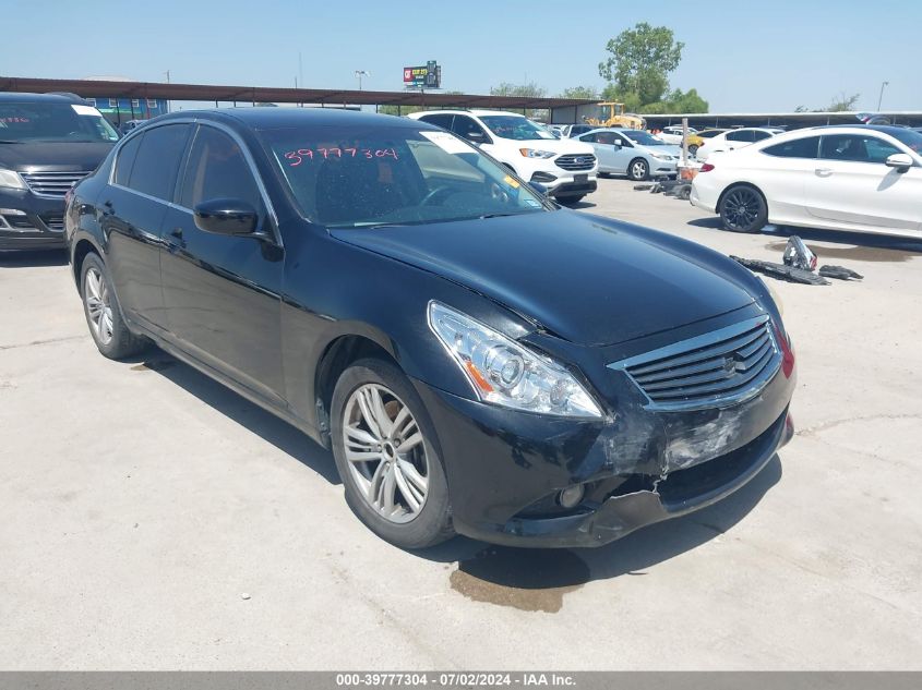 2012 INFINITI G37X