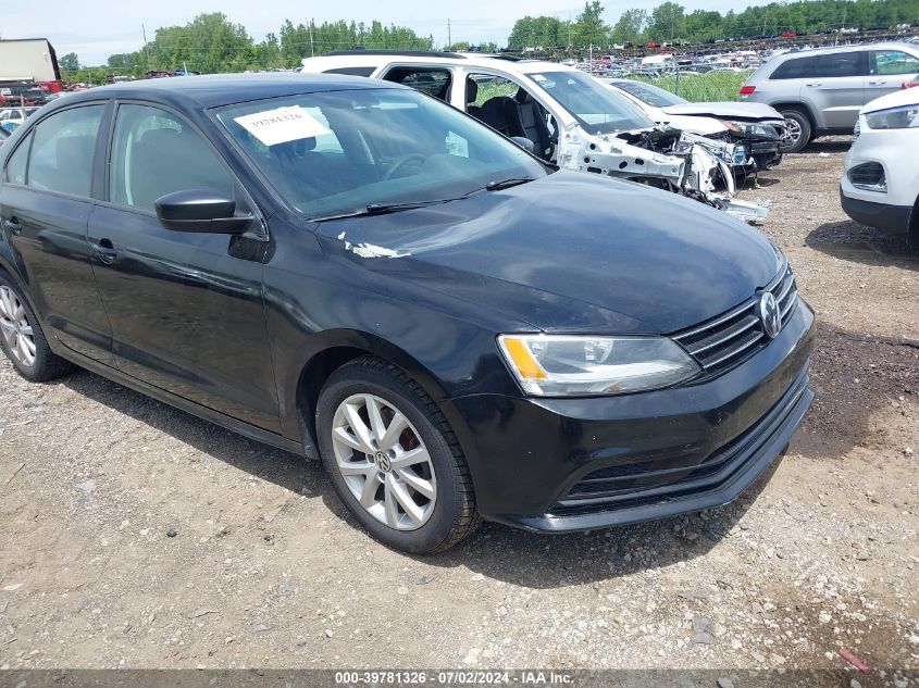 2015 VOLKSWAGEN JETTA 1.8T SE