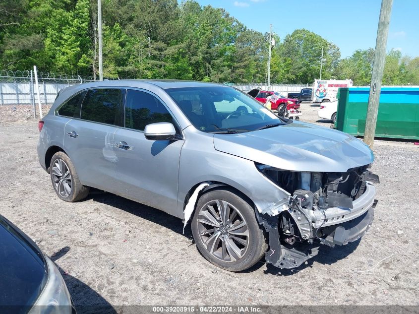 2019 ACURA MDX TECH PKG