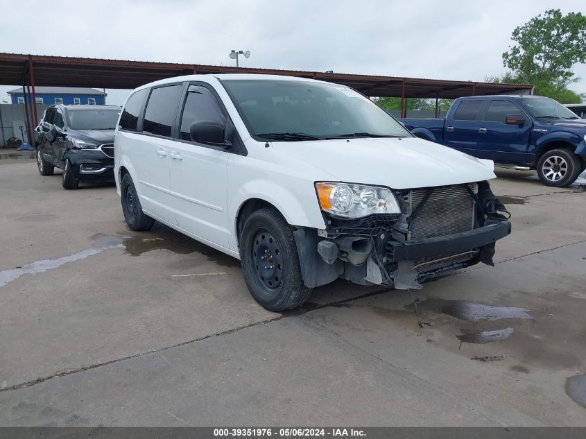 2015 DODGE GRAND CARAVAN SE