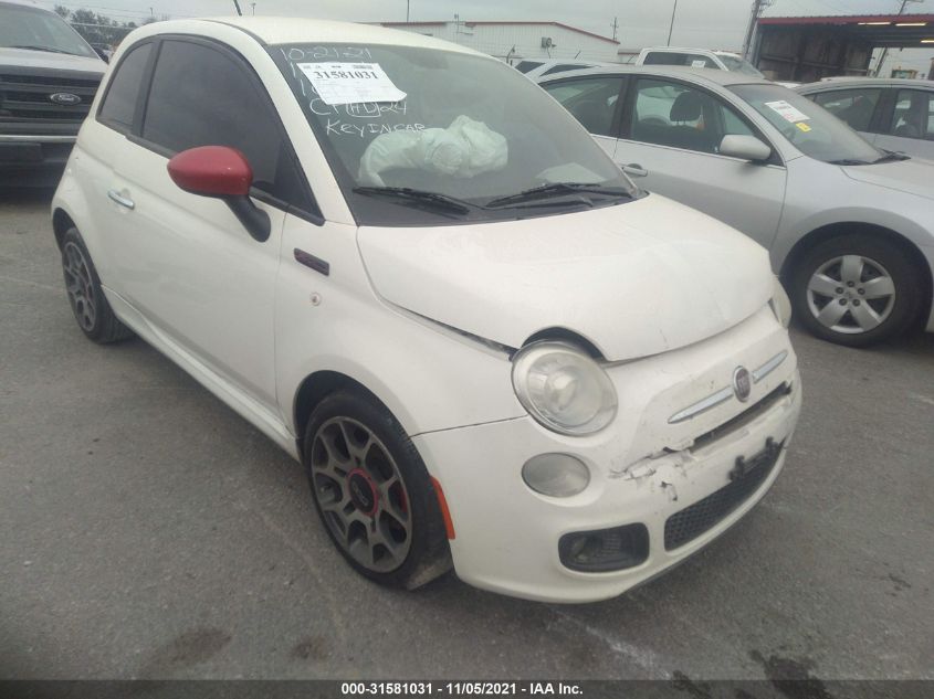 2012 FIAT 500 SPORT