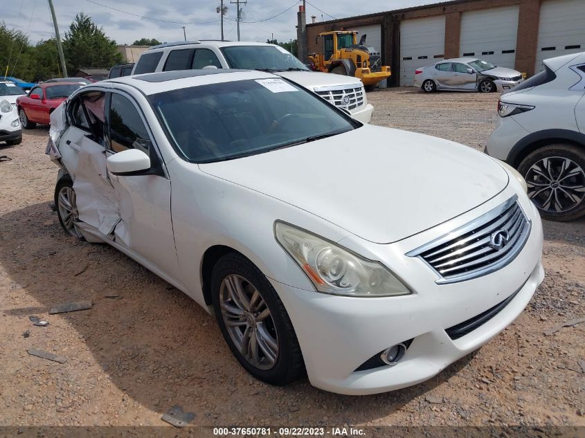 2011 INFINITI G37X