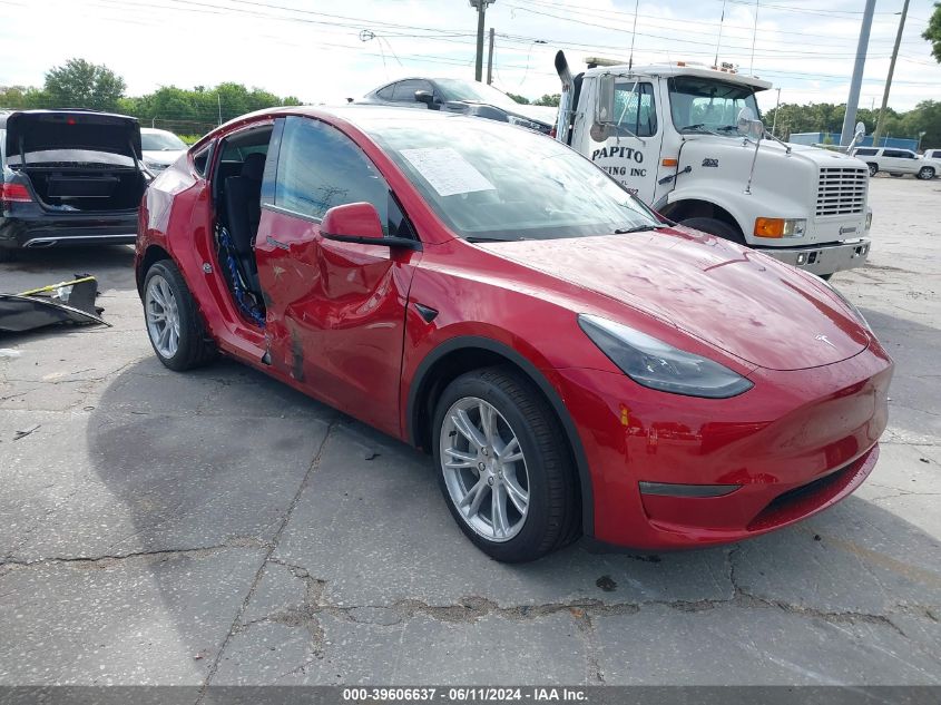 2024 TESLA MODEL Y LONG RANGE DUAL MOTOR ALL-WHEEL DRIVE