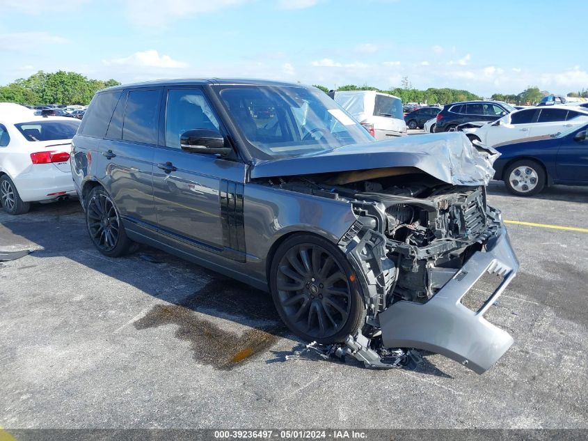 2017 LAND ROVER RANGE ROVER 5.0L V8 SUPERCHARGED