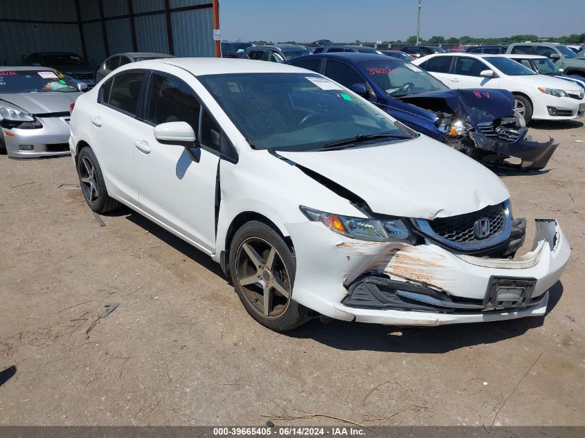 2015 HONDA CIVIC LX