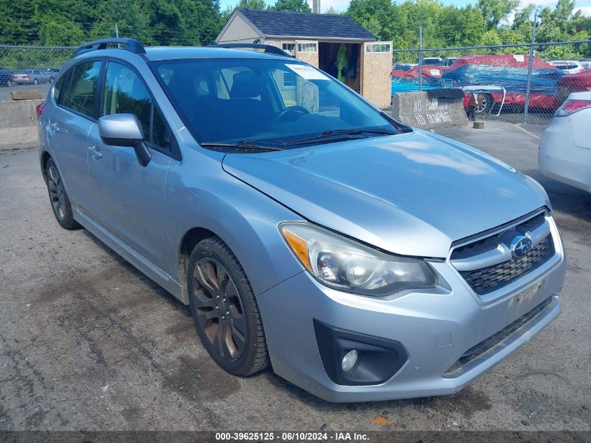 2012 SUBARU IMPREZA 2.0I SPORT PREMIUM