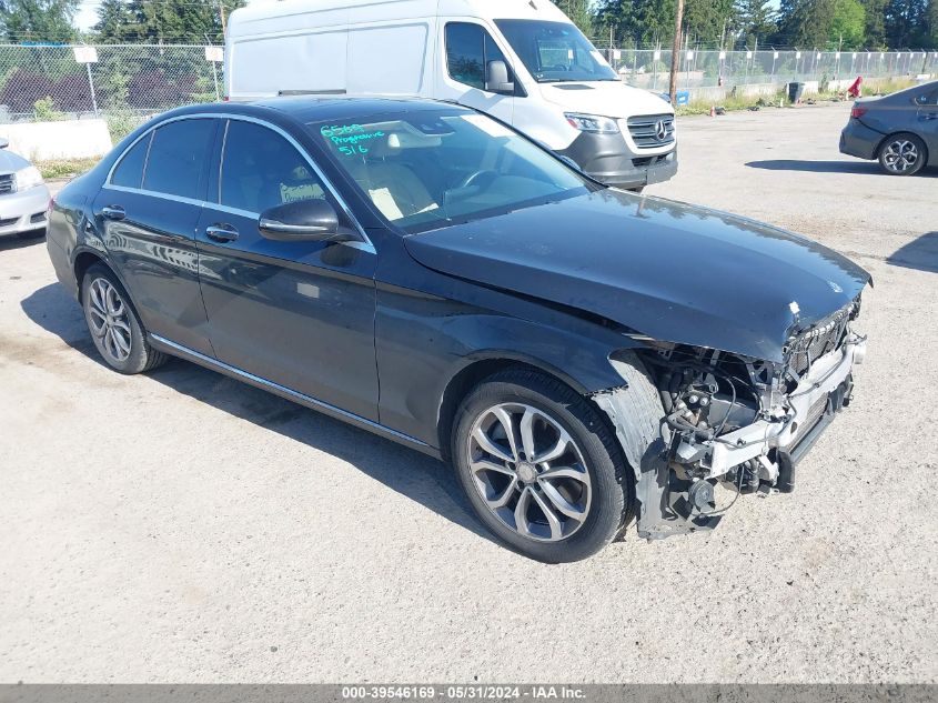 2016 MERCEDES-BENZ C 300 4MATIC/LUXURY 4MATIC/SPORT 4MATIC