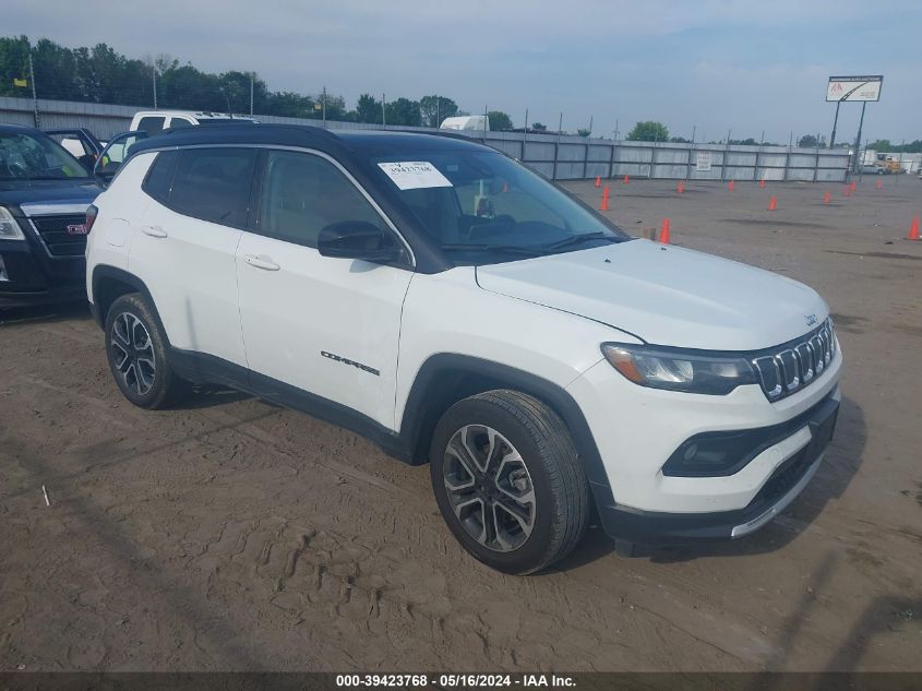 2022 JEEP COMPASS LIMITED 4X4