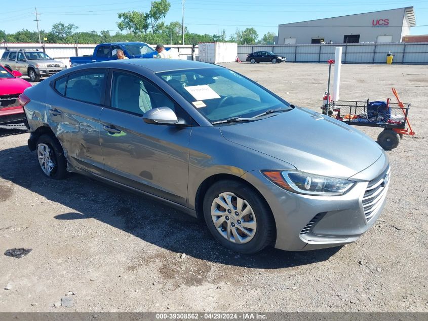 2018 HYUNDAI ELANTRA SE