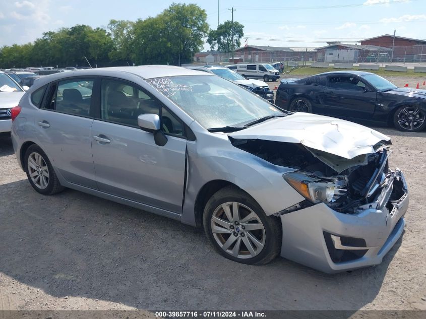 2016 SUBARU IMPREZA 2.0I PREMIUM