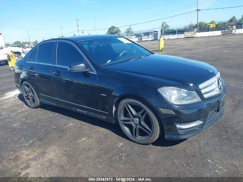 2012 MERCEDES-BENZ C 250 LUXURY/SPORT