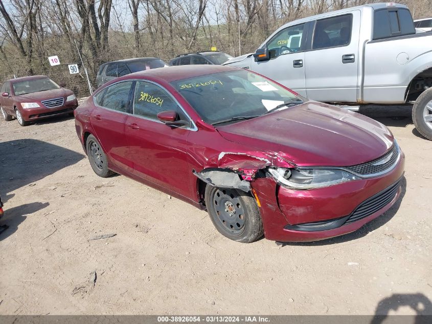 2015 CHRYSLER 200 LX